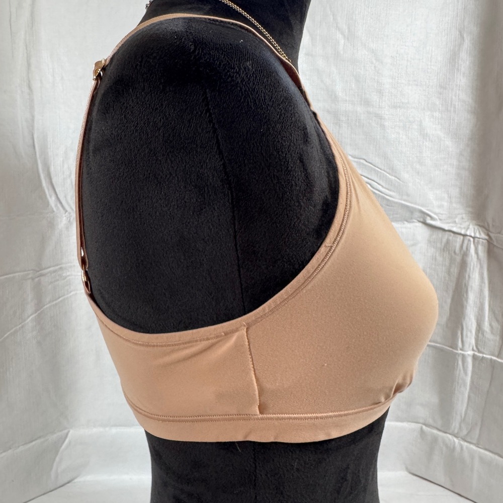 Victoria Secret Dream Angels Women's Bralette XL Tan Beige V-Neck 417809-SEQ - Picture 7 of 7